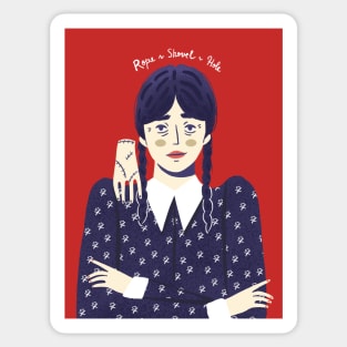 Wednesday Addams Sticker